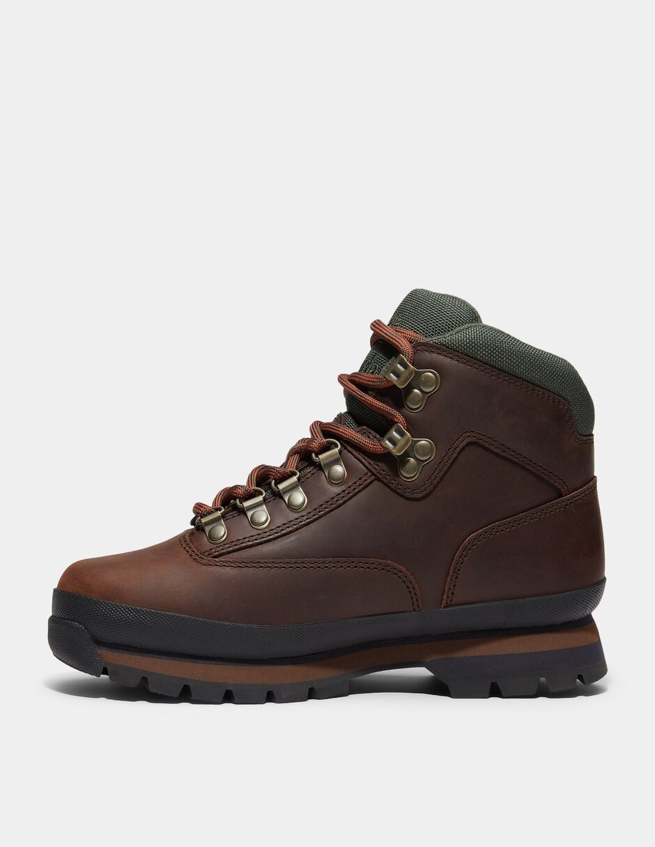 Bota Arriba del tobillo Botas Euro Hiker para Mujer Café TB0A5TR6W01 de Piel para mujer 6