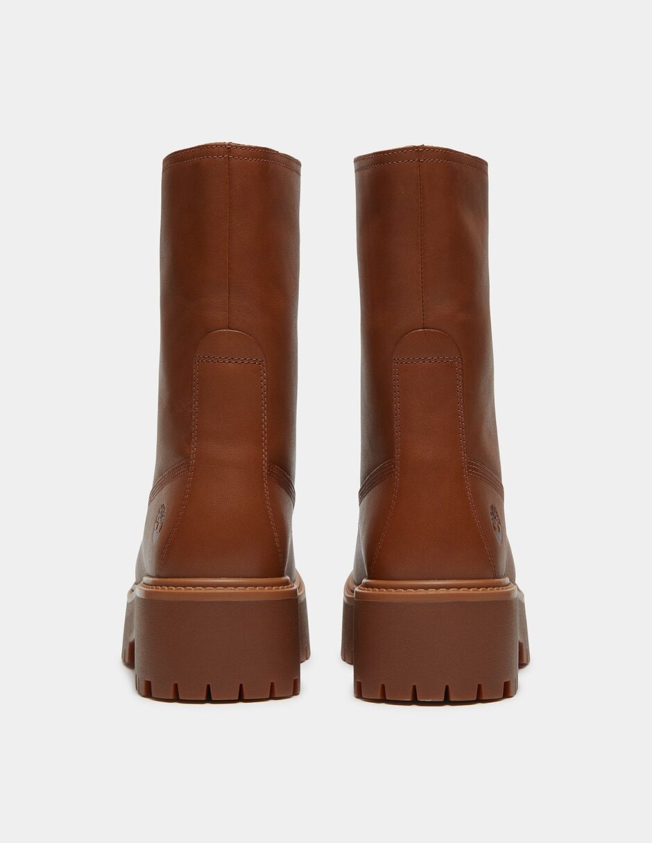 Bota Arriba del tobillo Botas con plataforma Stone Street Mid para Mujer Café TB0A5SAHEM6 de Piel para mujer 5