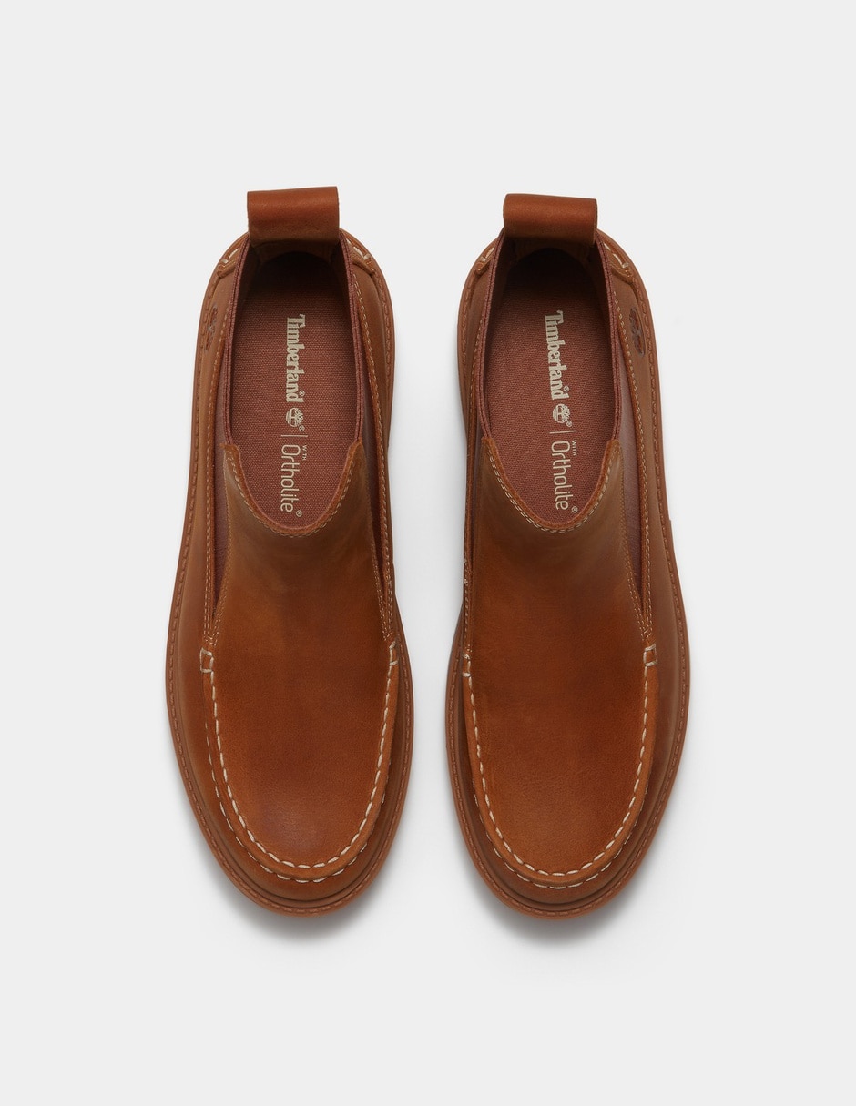 Bota Arriba del tobillo Botas Chelsea con plataforma Stone Street para Mujer Amarillo TB0A5TGPEN1 de Piel para mujer 2