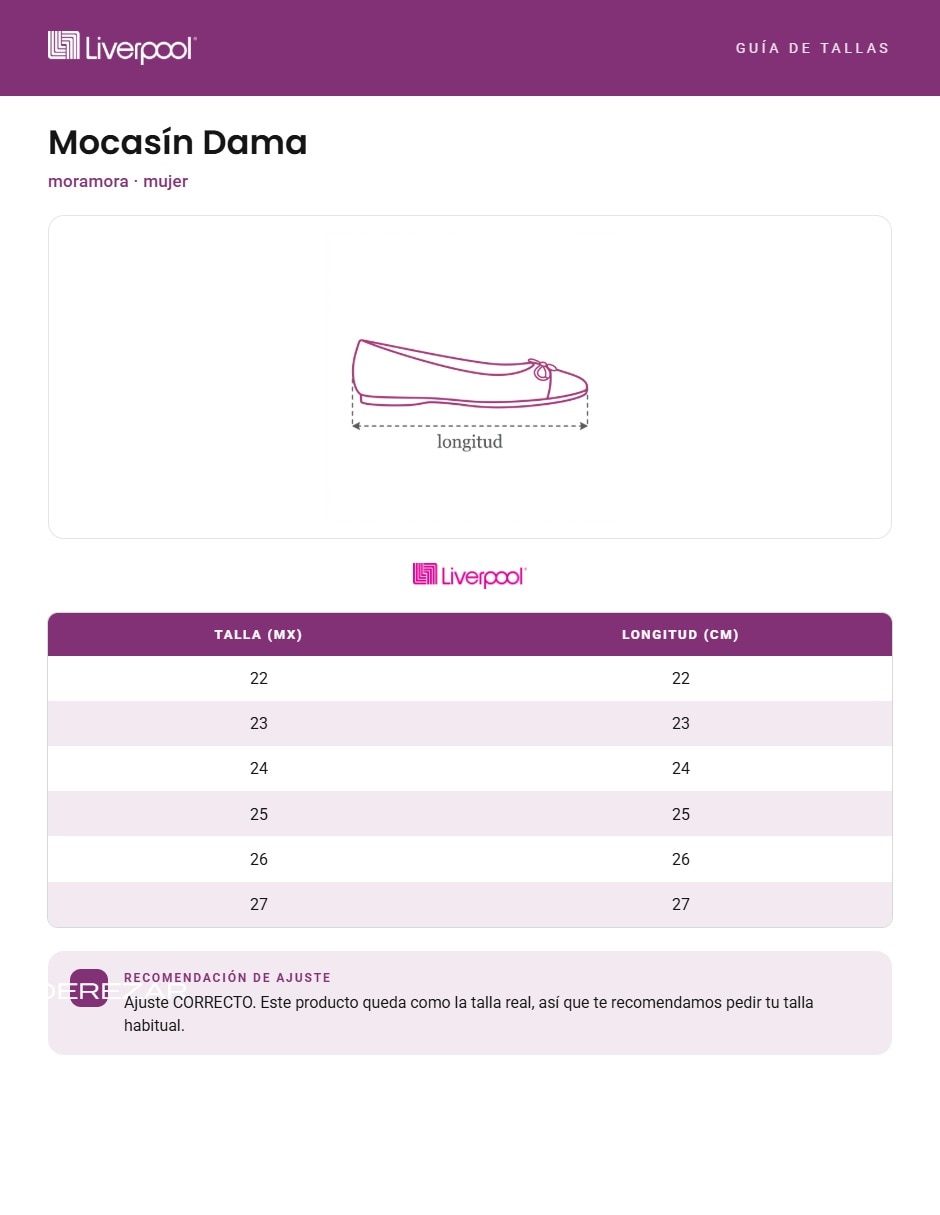Mocasín de Sintético para mujer 6