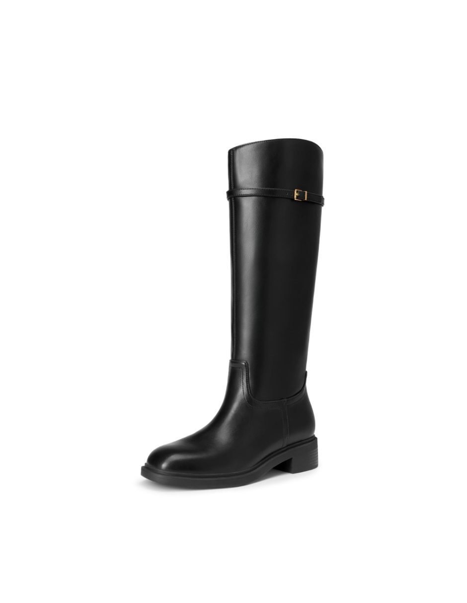 Bota Abajo de la rodilla de Charol sintético para mujer 1