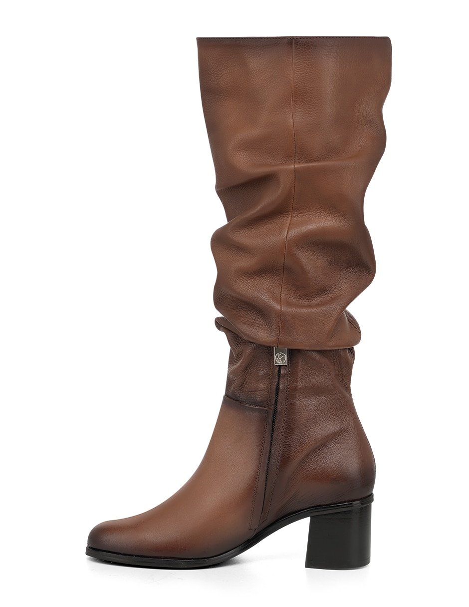 Bota Abajo de la rodilla de Piel para mujer 4