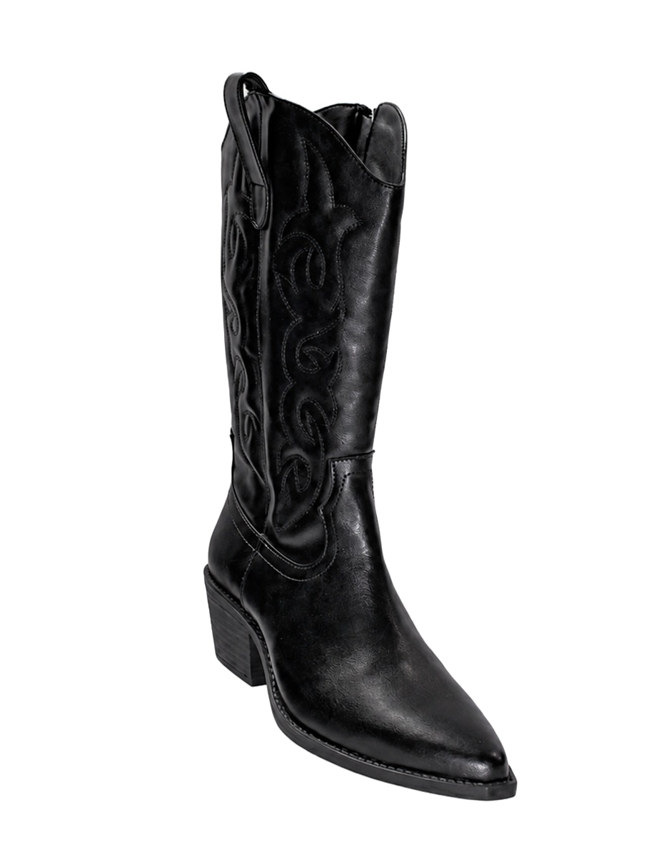Bota Abajo de la rodilla de Sintético para mujer 6