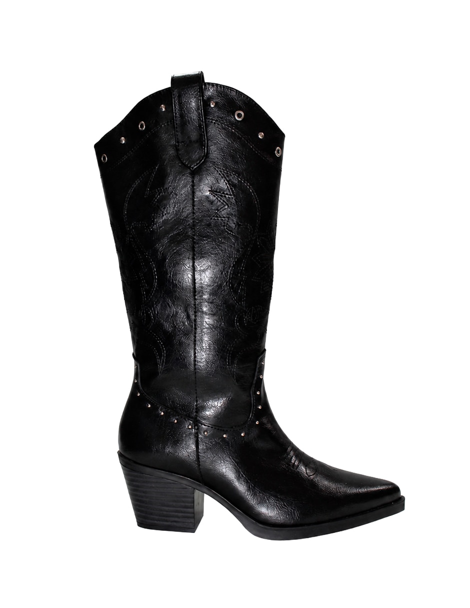 Bota Abajo de la rodilla de Sintético para mujer 3