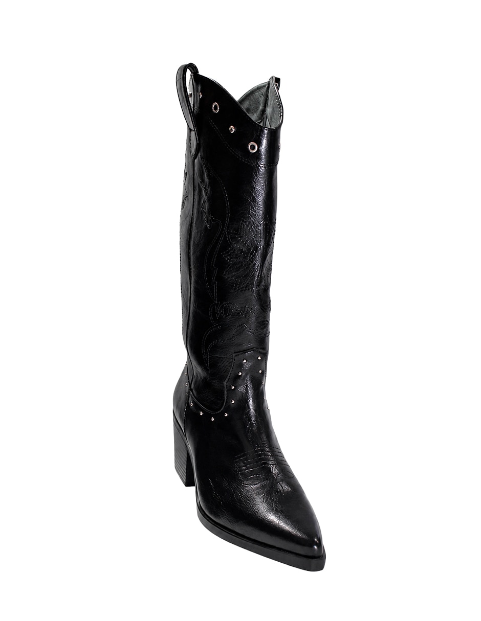 Bota Abajo de la rodilla de Sintético para mujer 6