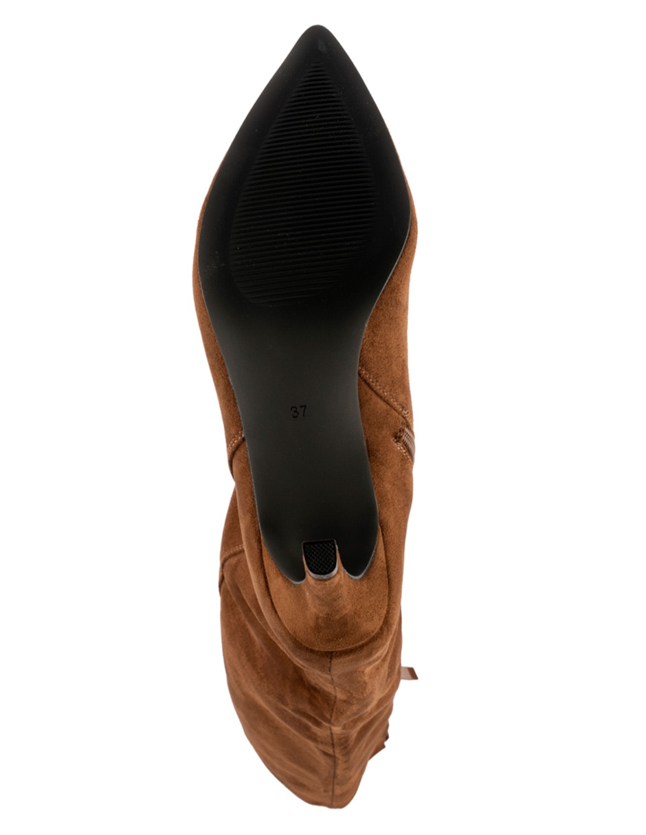 Bota Abajo de la rodilla de Gamuza para mujer 3
