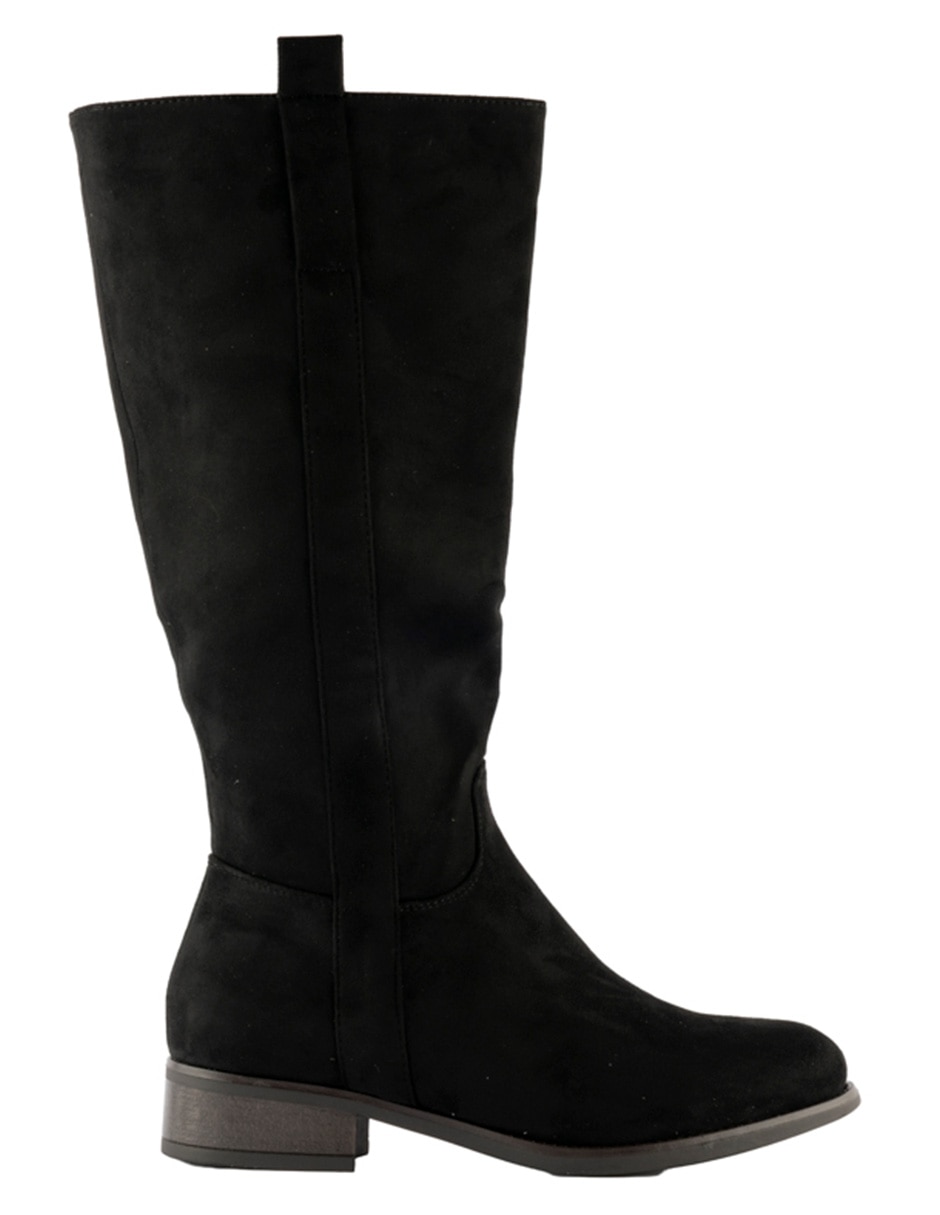 Bota Abajo de la rodilla de Gamuza para mujer 1