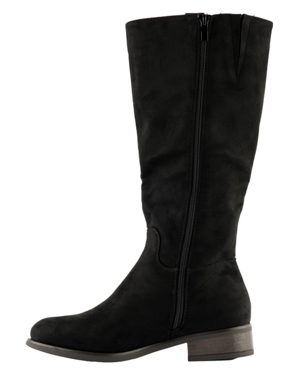 Bota Abajo de la rodilla de Gamuza para mujer 5