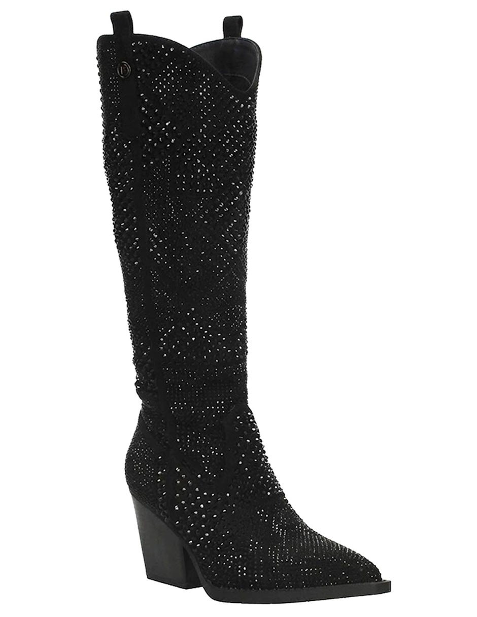 Bota cowboy Abajo de la rodilla de Sintético para mujer 4