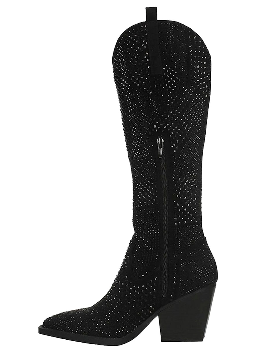 Bota cowboy Abajo de la rodilla de Sintético para mujer 7