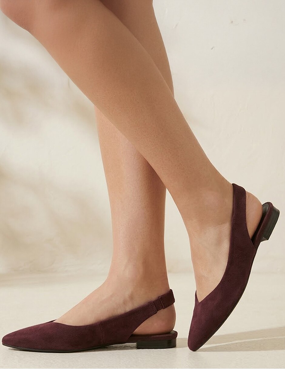 Balerina 410-493-B de Gamuza para mujer 7