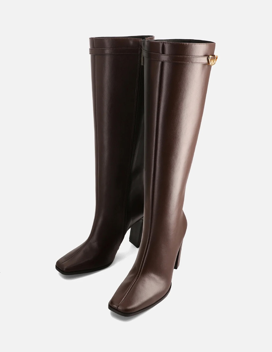 Bota Arriba de la rodilla de Piel para mujer 2
