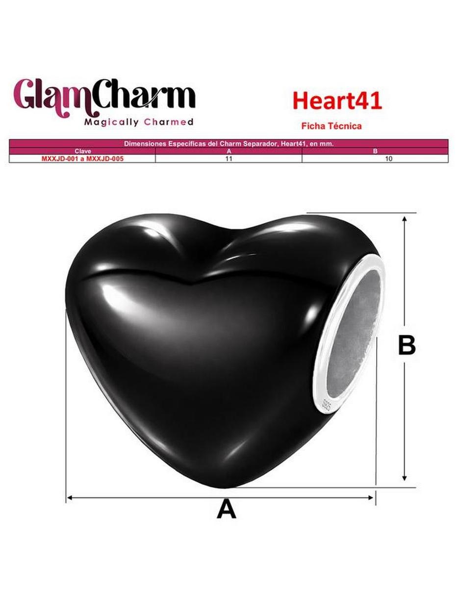 Charm para pulseras de Semicircular 6