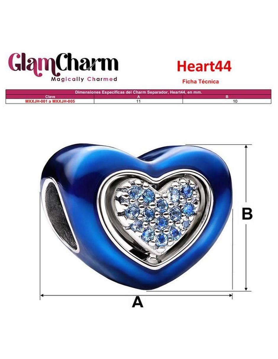 Charm para pulseras de Semicircular 6