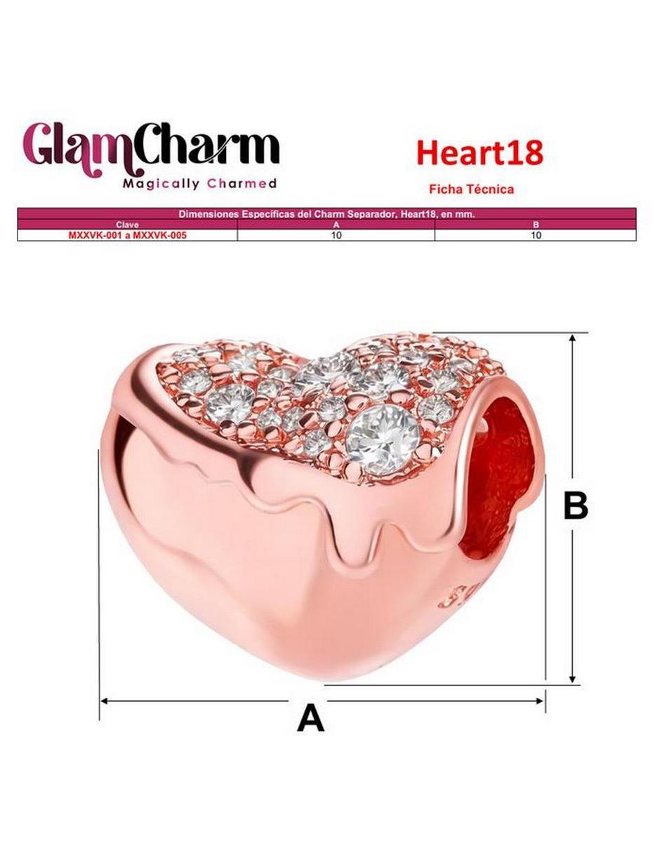 Charm para pulseras de Semicircular 5