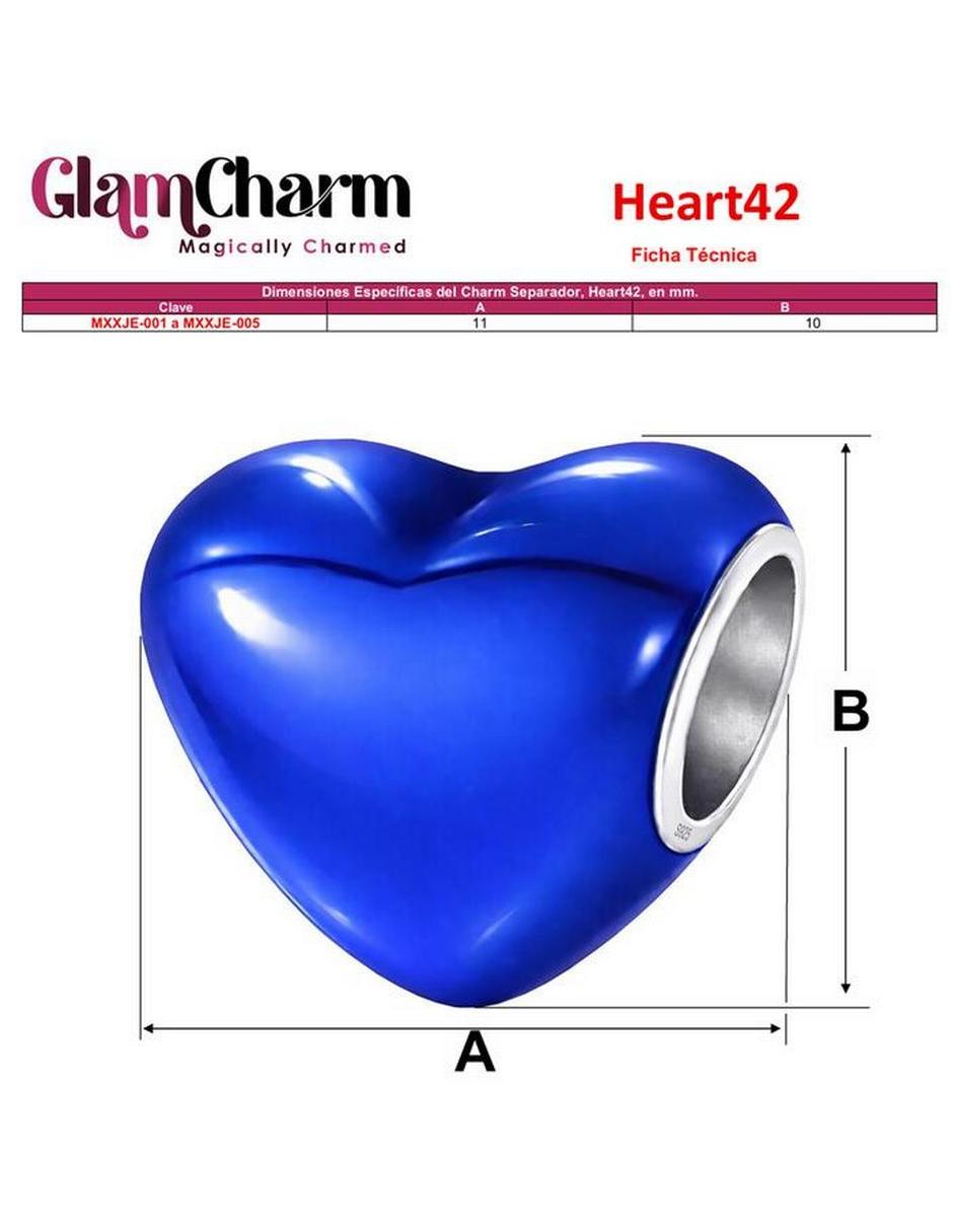 Charm para pulseras de Semicircular 6