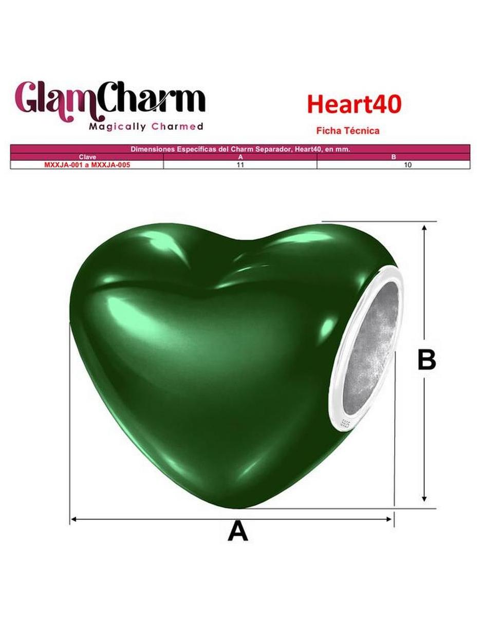 Charm para pulseras de Semicircular 6