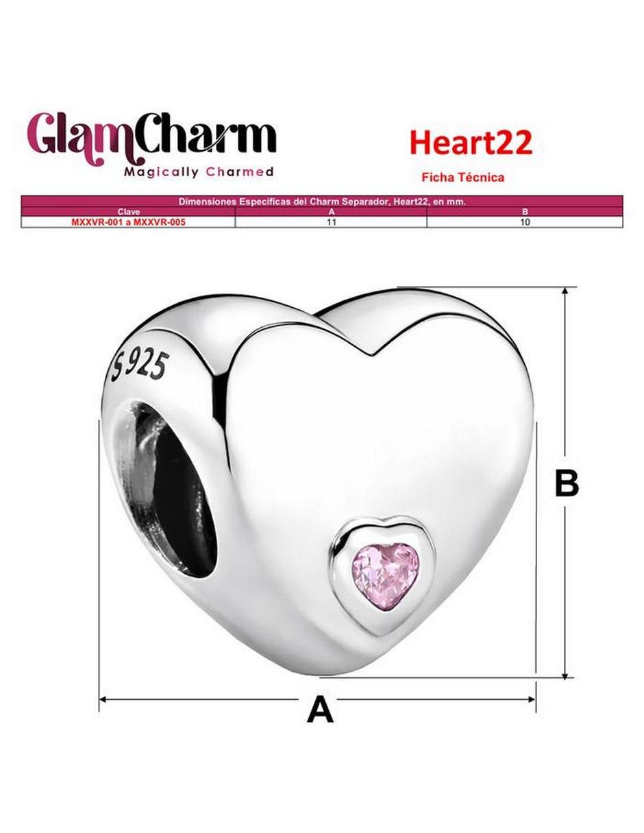 Charm para pulseras de Semicircular 5