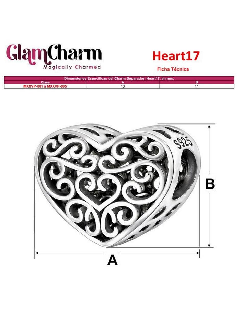 Charm para pulseras de Semicircular 6
