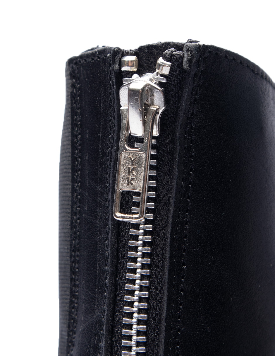 Bota arriba del tobillo yugami de piel para mujer 7