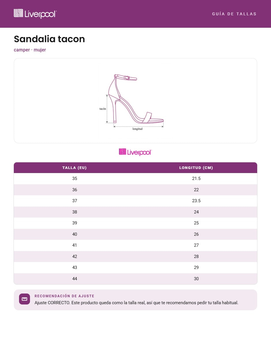 Sandalia Olivia BDC No aplica para mujer 7
