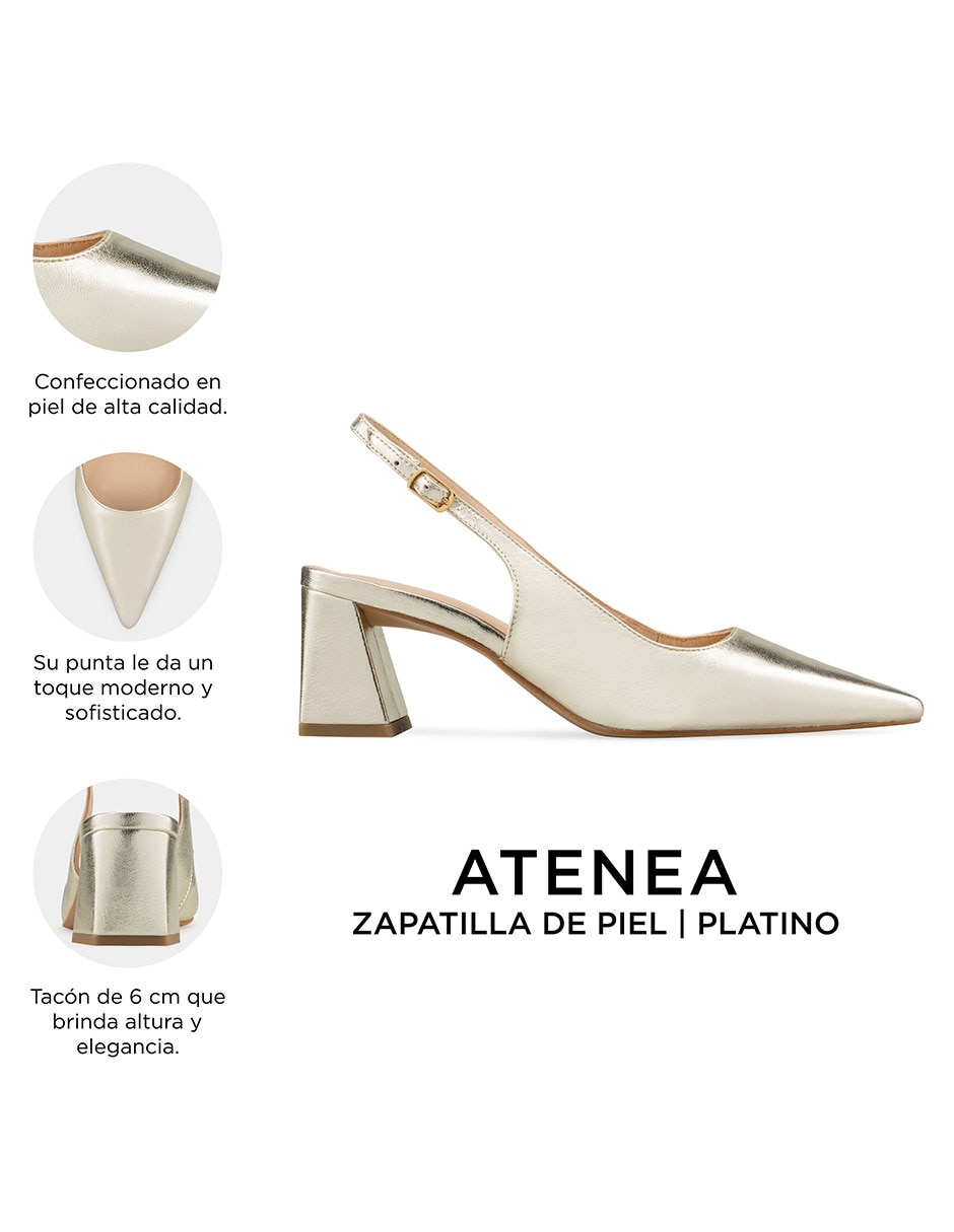 Zapatilla Piel Zapatillas Davenia 8