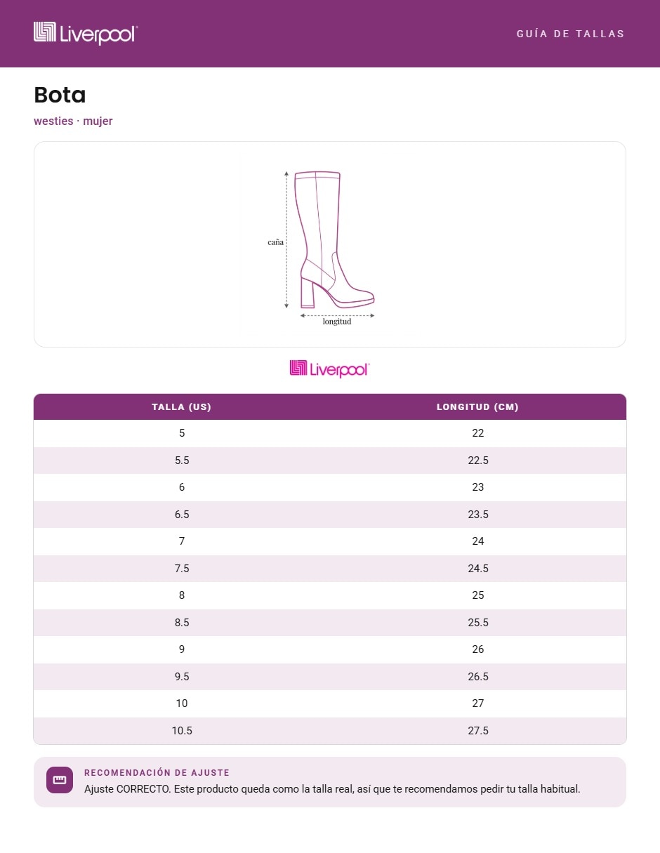 Bota abajo de la rodilla para mujer 9