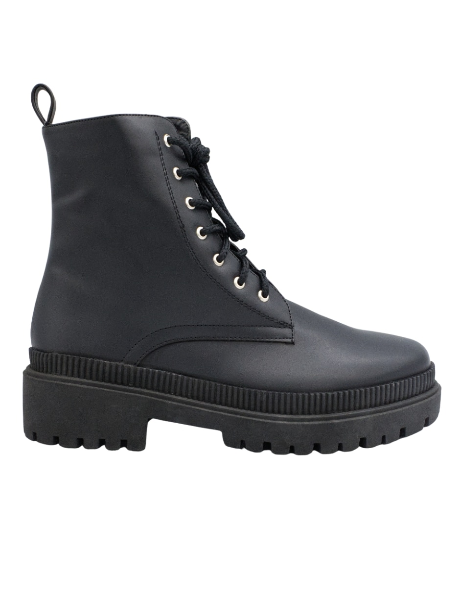 Bota combat Arriba del tobillo BOTINES de Sintético para mujer 2