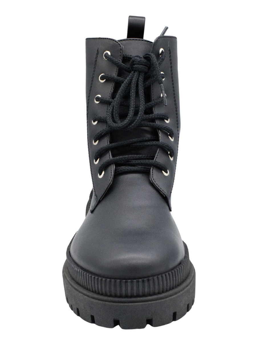 Bota combat Arriba del tobillo BOTINES de Sintético para mujer 3
