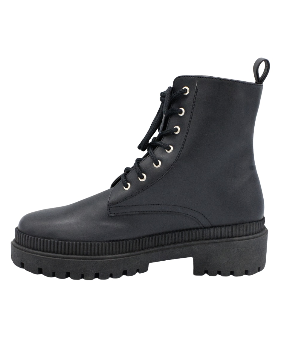 Bota combat Arriba del tobillo BOTINES de Sintético para mujer 4
