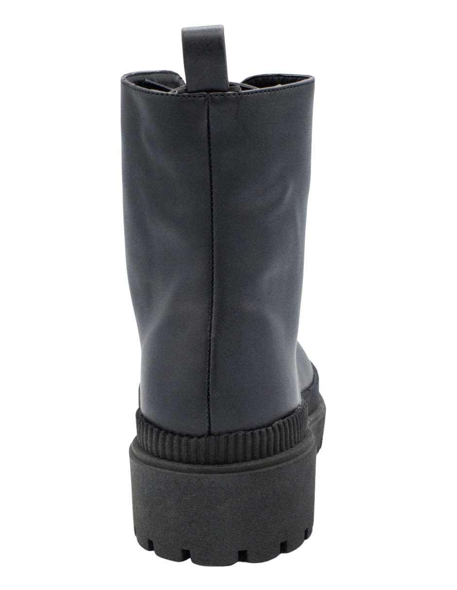 Bota combat Arriba del tobillo BOTINES de Sintético para mujer 5