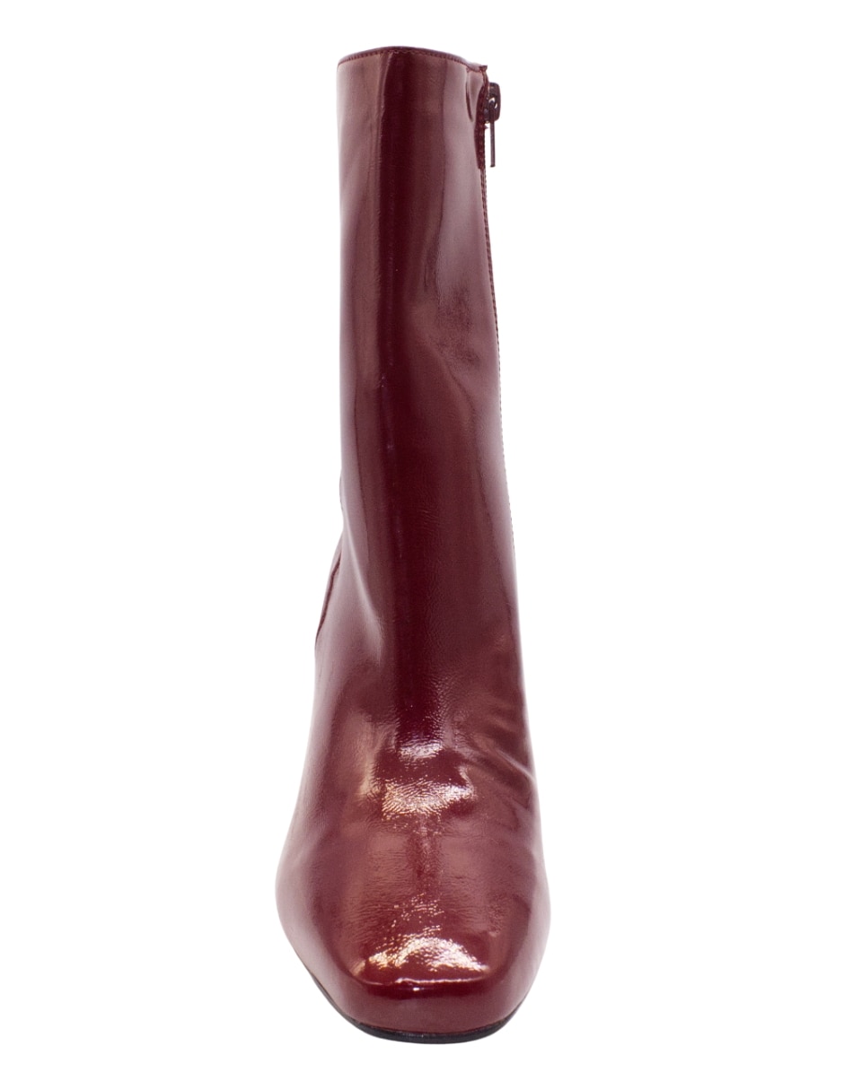 Botín Arriba del tobillo BOTINES de Charol sintético para mujer 3