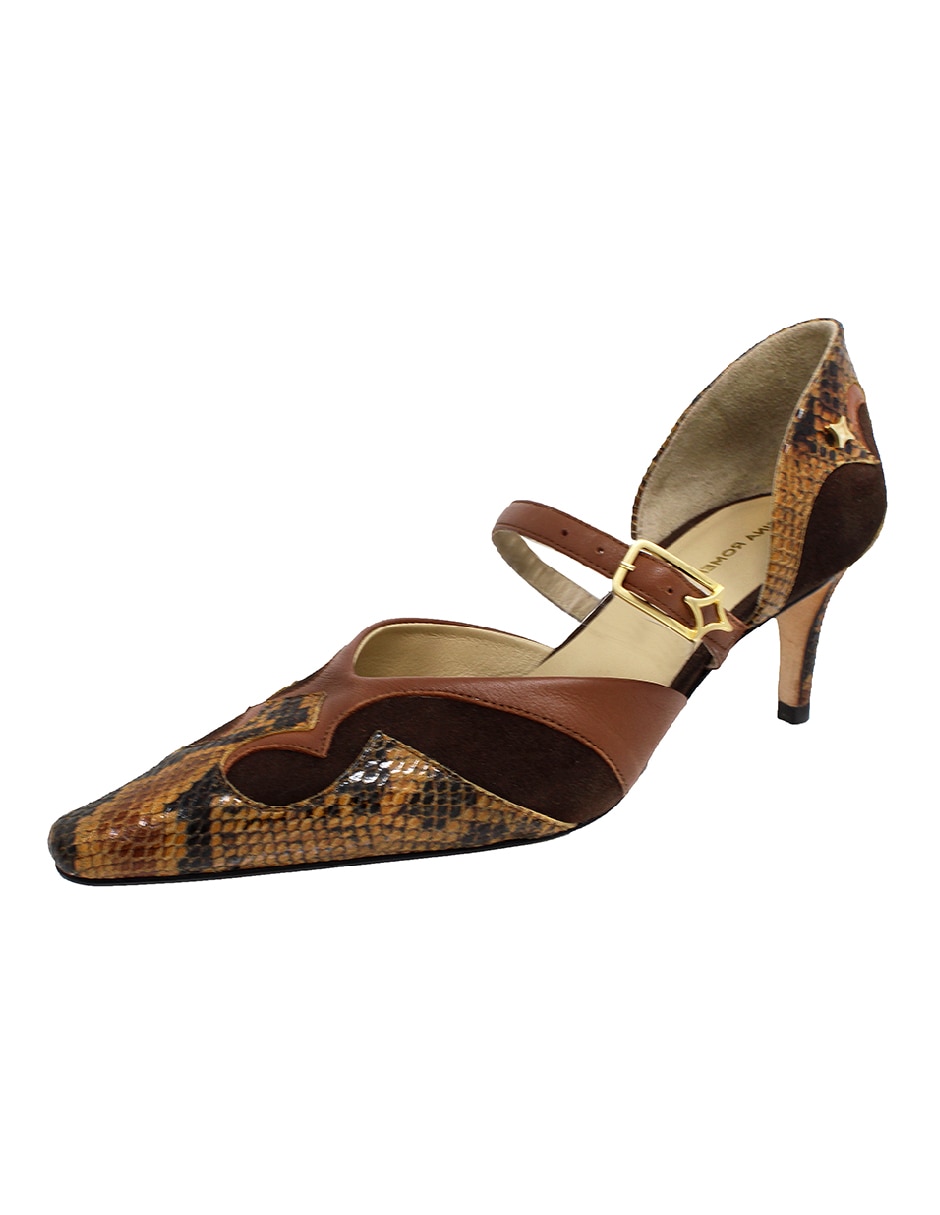 Zapatilla de piel 2