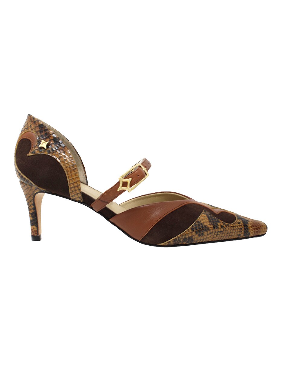 Zapatilla de piel 4