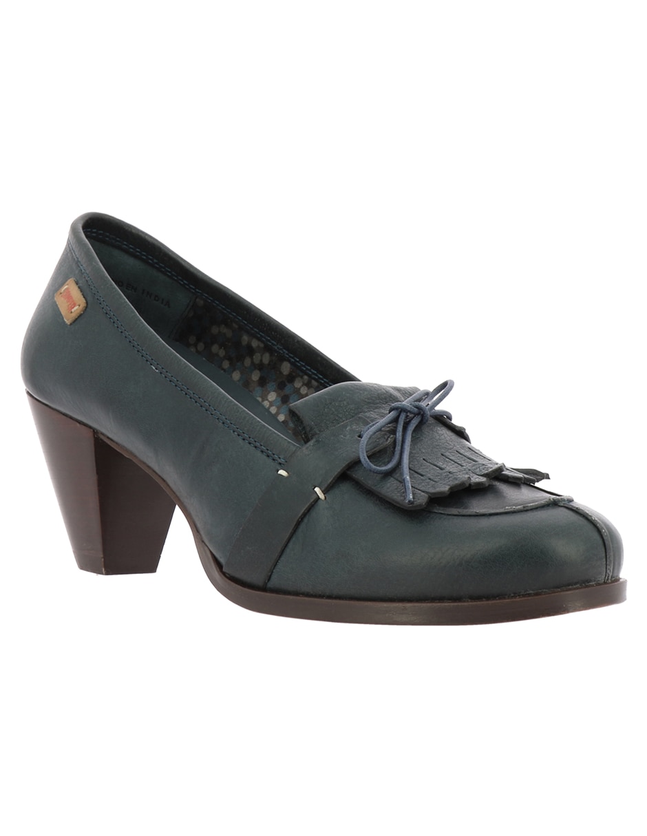 Zapatilla de piel annie alto 2