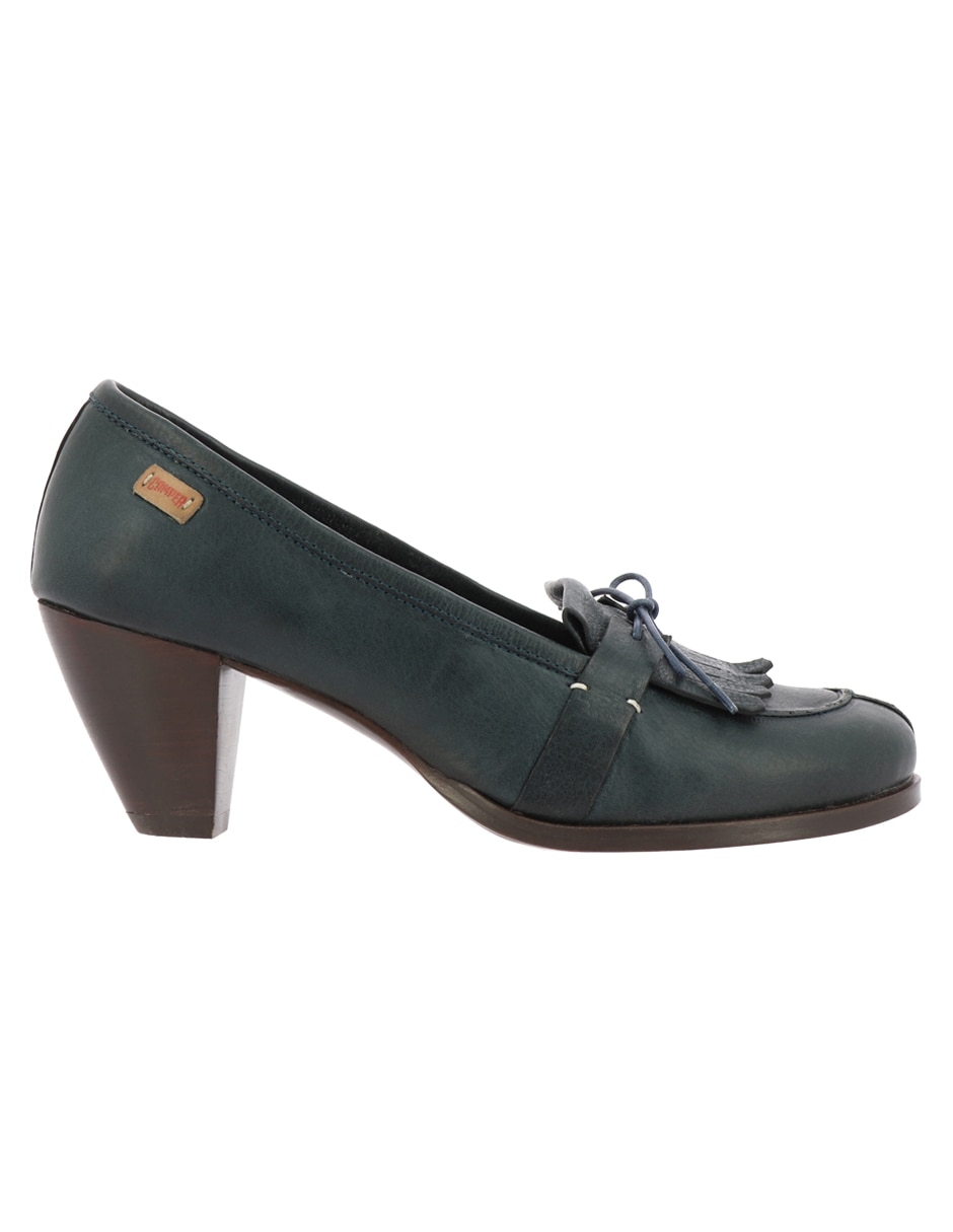 Zapatilla de piel annie alto 4