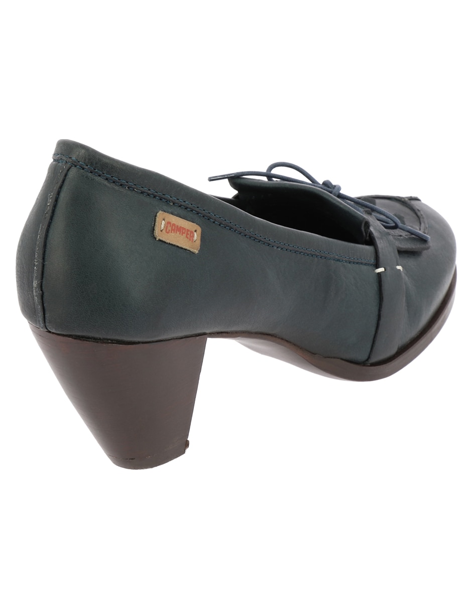 Zapatilla de piel annie alto 5