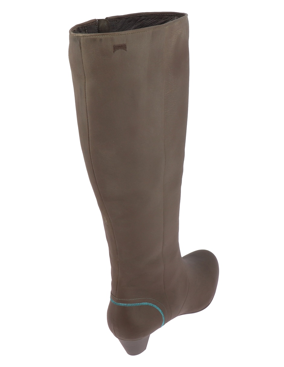 Bota arriba del tobillo kim de piel para mujer 2