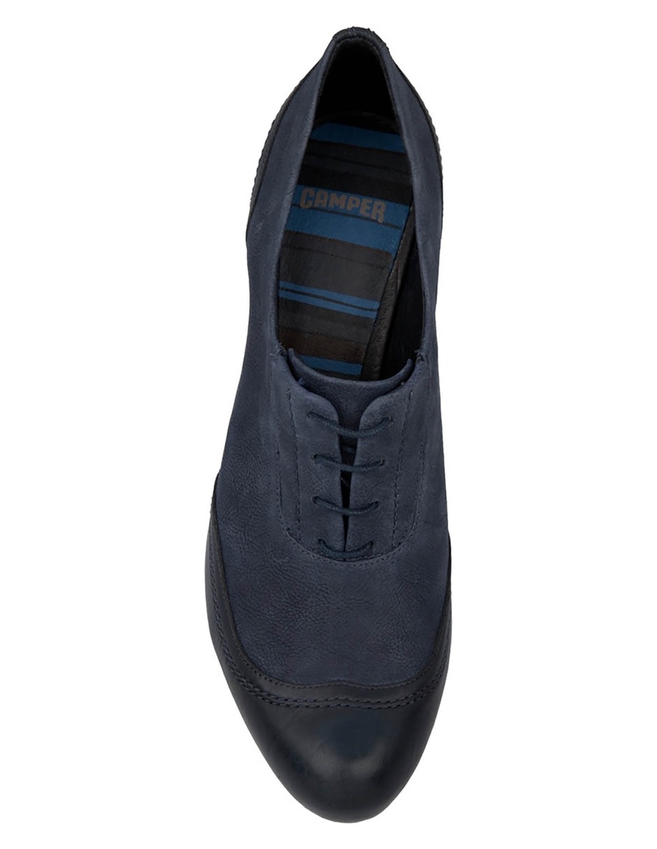 Zapatilla de piel ariadna alto 2