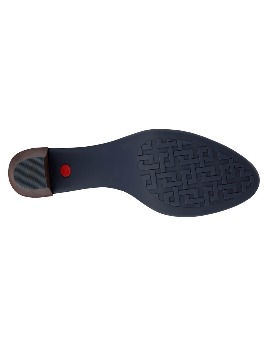 Zapatilla de piel ariadna alto 5