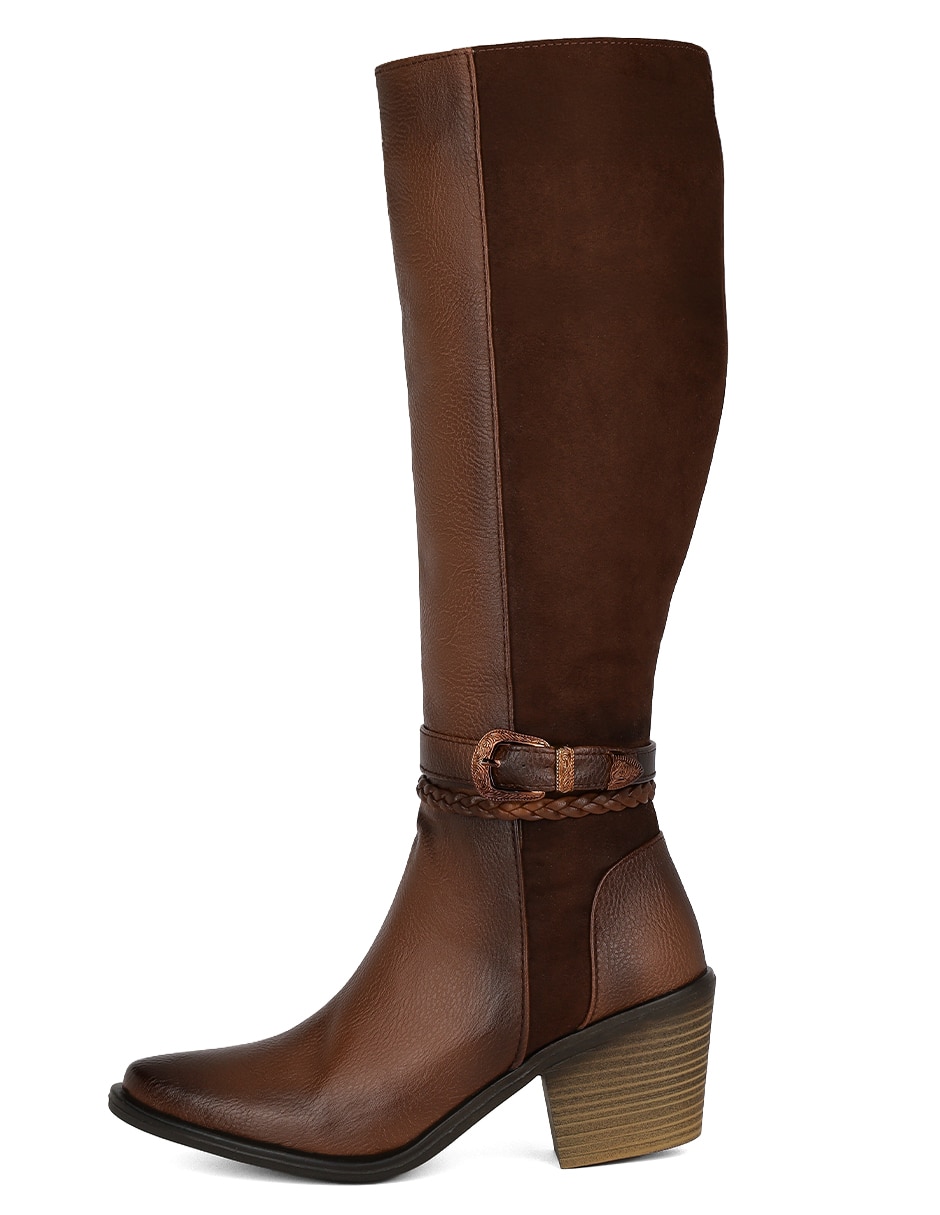 Bota Abajo de la rodilla RBCONFORTEC de Piel vegana para mujer Bota Abajo de la rodilla RBCONFORTEC de Piel vegana para mujer