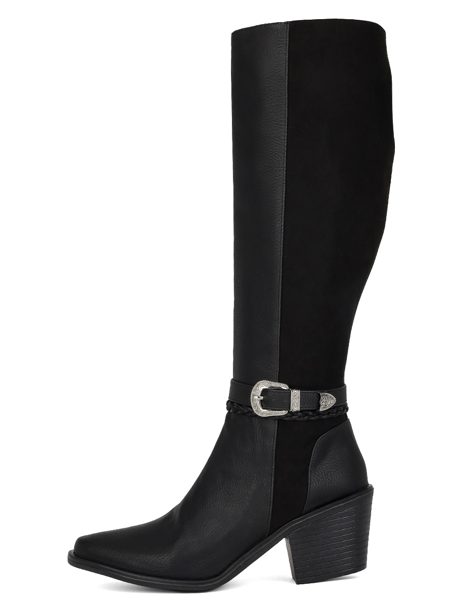 Bota Abajo de la rodilla RBCONFORTEC de Piel vegana para mujer 1