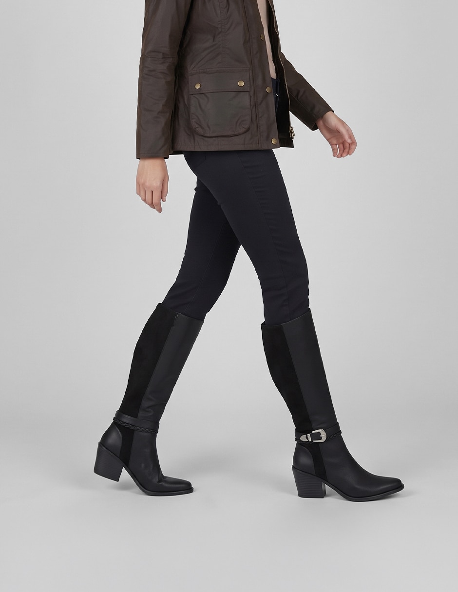 Bota Abajo de la rodilla RBCONFORTEC de Piel vegana para mujer 5