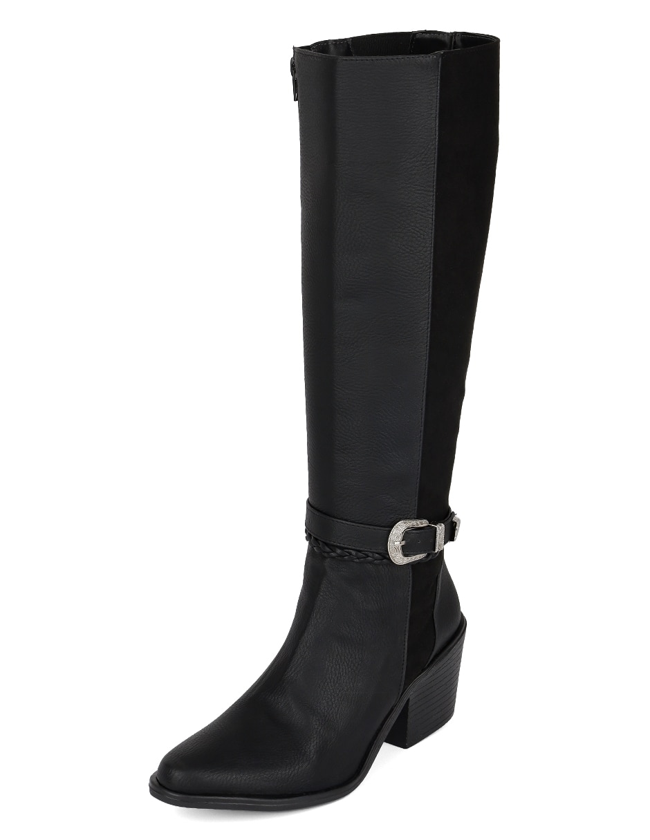 Bota Abajo de la rodilla RBCONFORTEC de Piel vegana para mujer 7