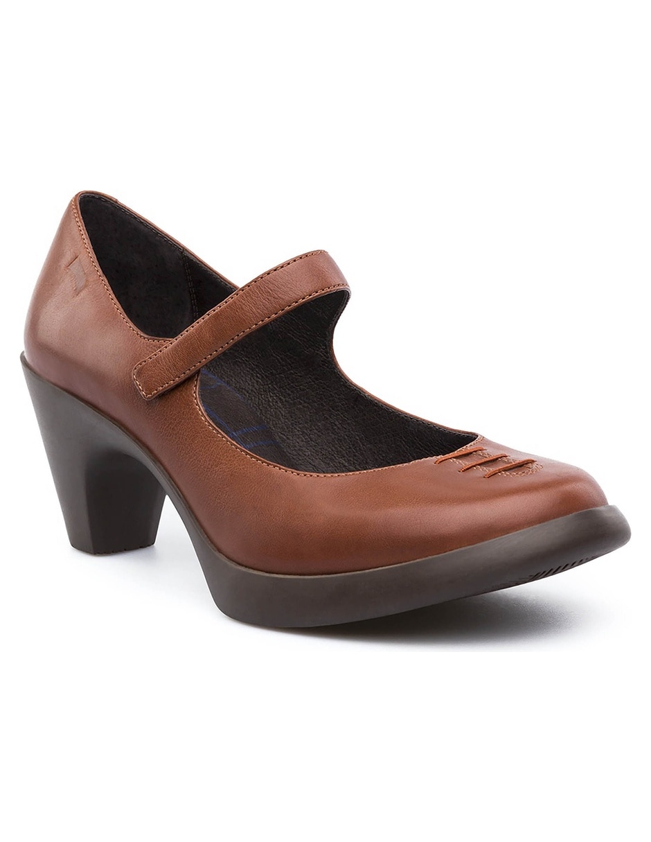 Zapatilla de piel agatha 4
