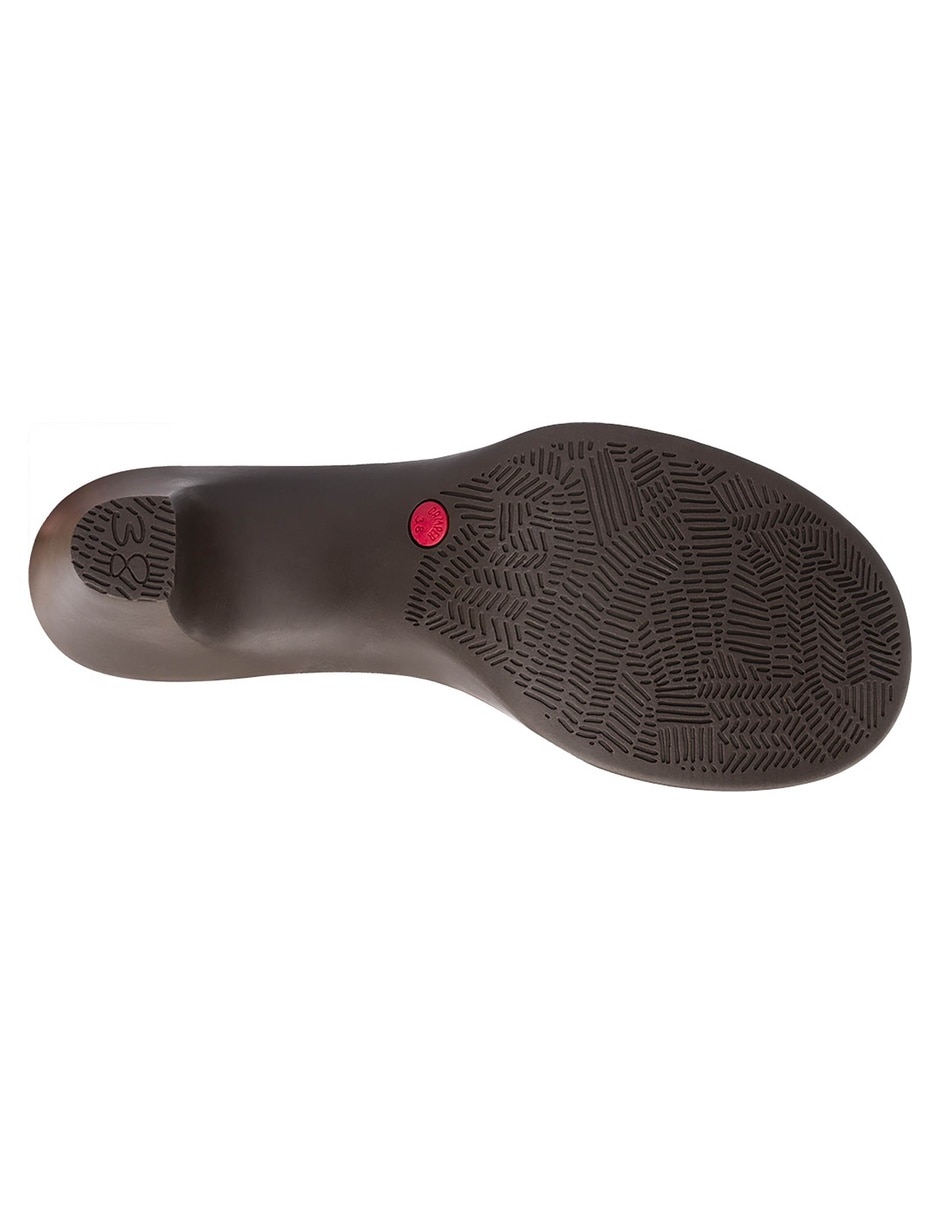 Zapatilla de piel agatha 5