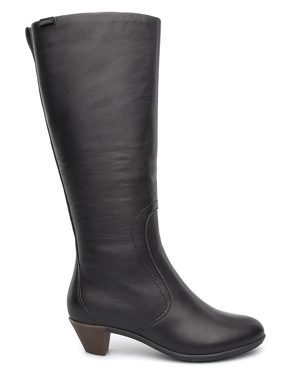 Bota abajo de la rodilla agatha de piel para mujer 2