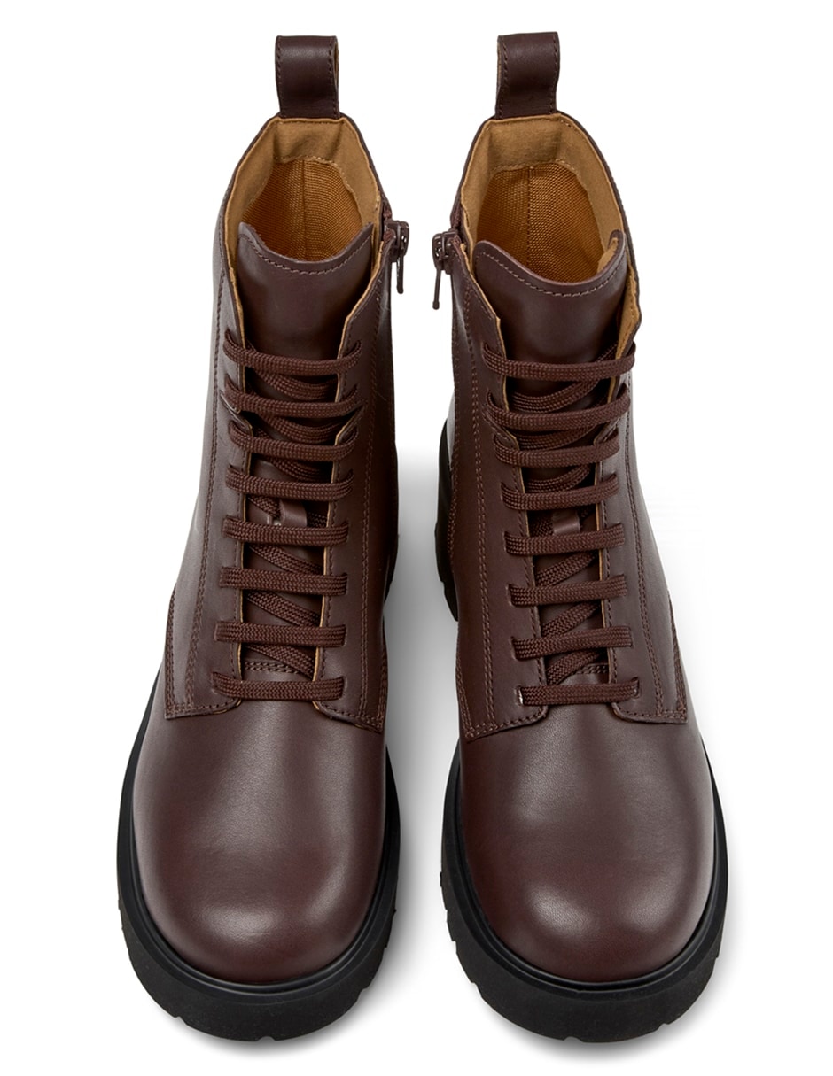 Bota arriba del tobillo milah de piel para mujer 2