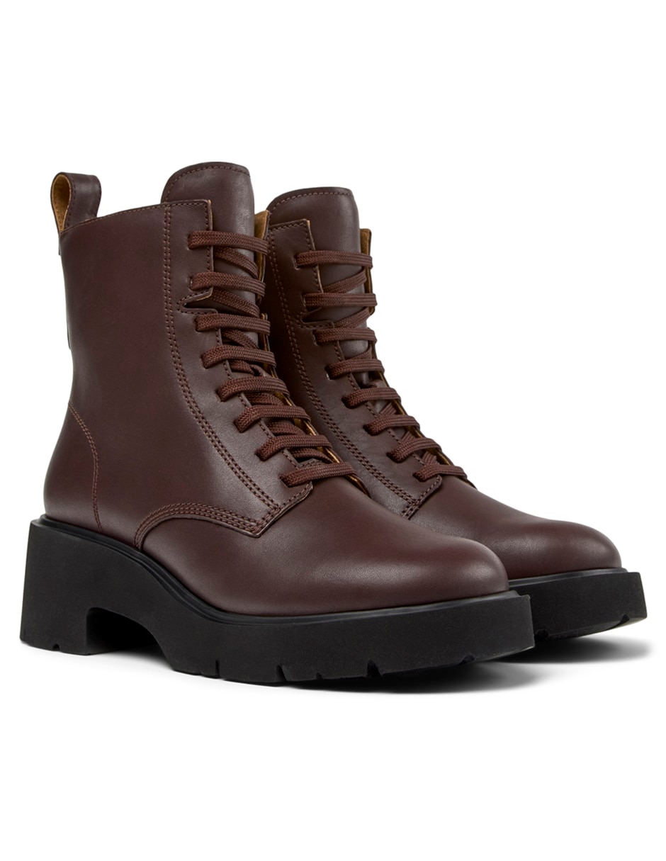 Bota arriba del tobillo milah de piel para mujer 5