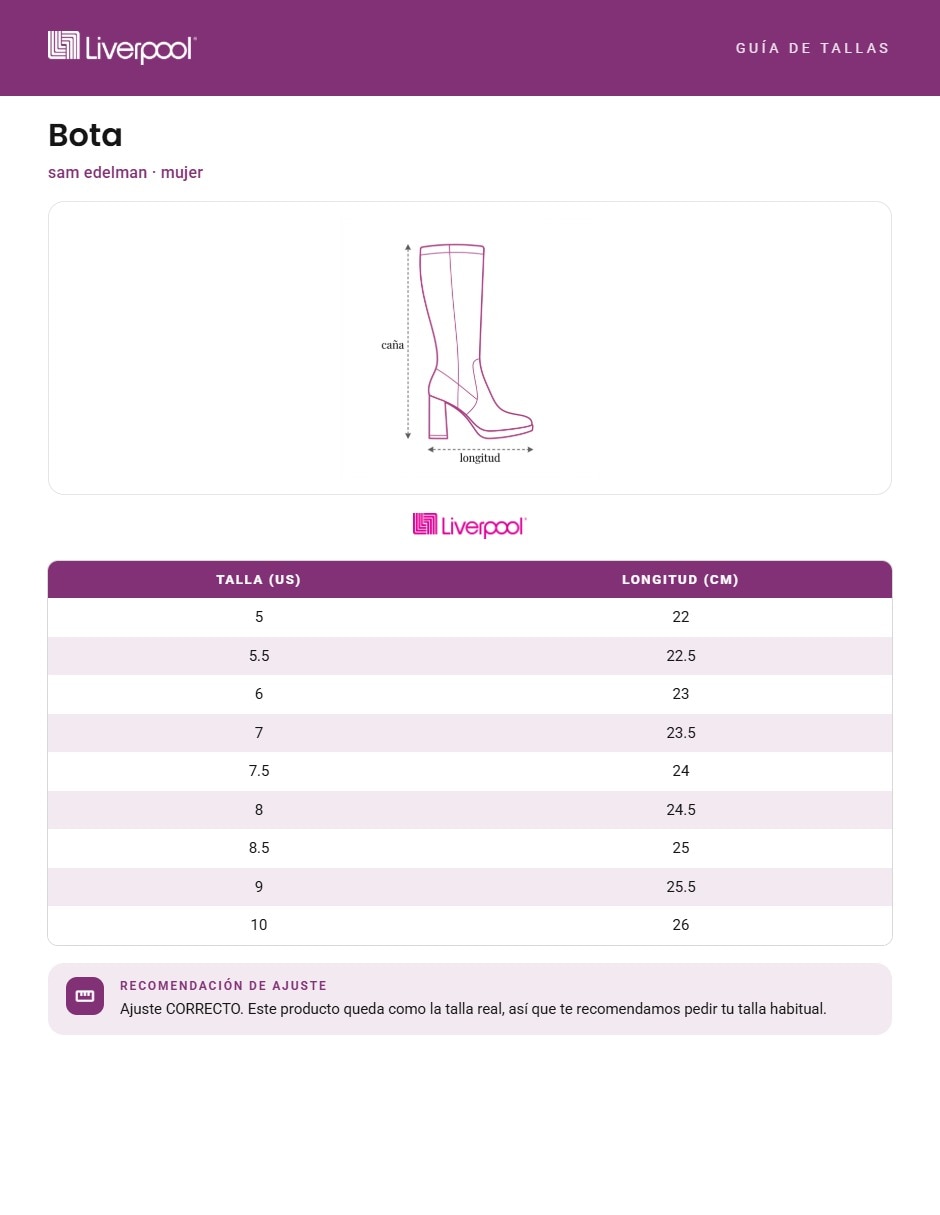 Bota abajo de la rodilla taylin de piel para mujer 8